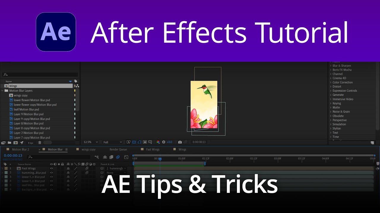 After Effects Tips & Tricks Part 1