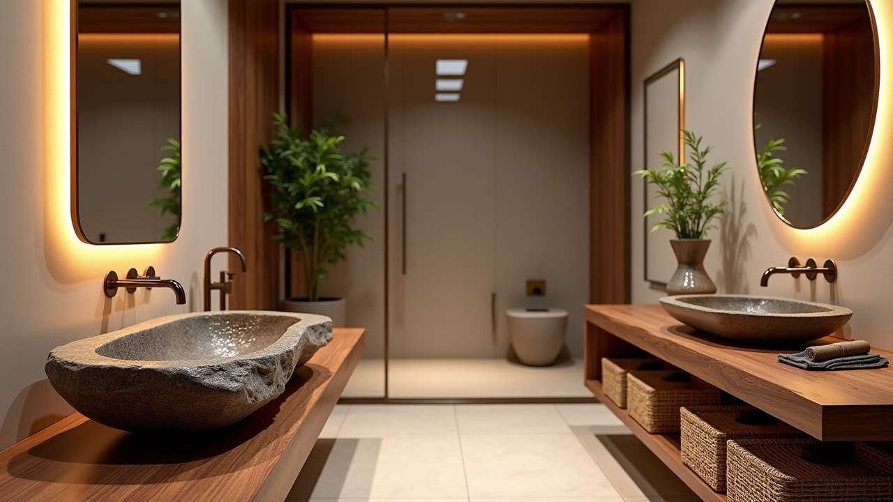 +100 Modern Luxury Washbasin Designs 2025 | Contemporary Bathroom & Spa Inspiration 🛁