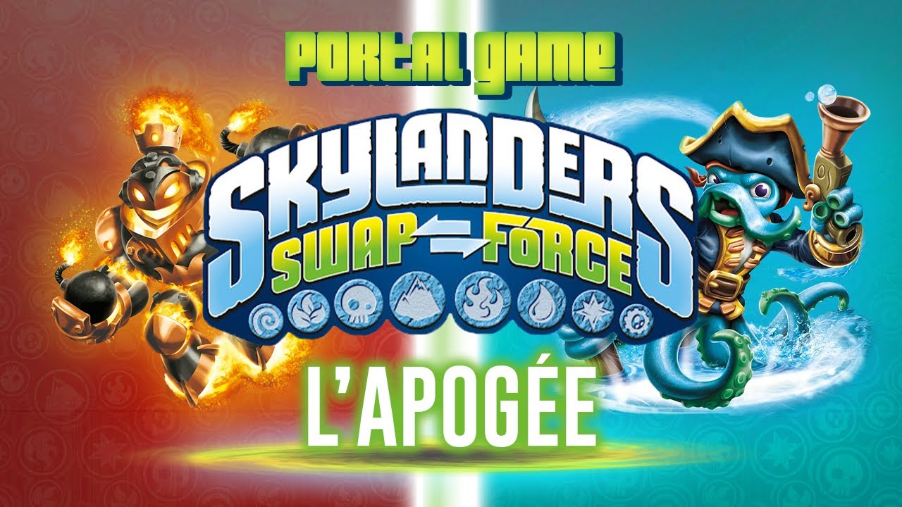 SKYLANDERS SWAP FORCE : l'apogée de la série [ PORTAL GAME ]