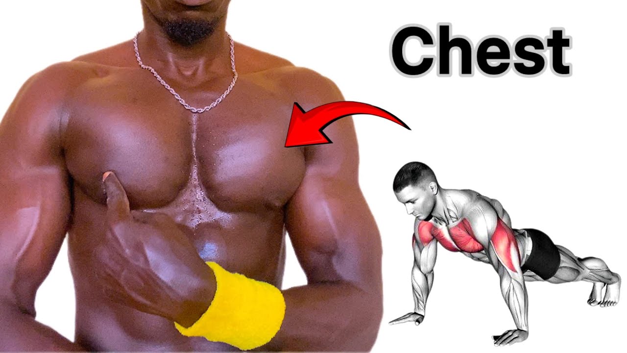How to PUMP Chest muscles quick at home. No equipment needed.