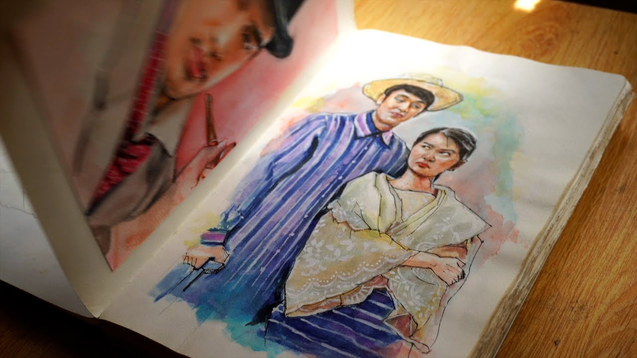 ✨ SKETCHBOOK TOUR 2024 ✨ my first sketchbook ✏️🎨