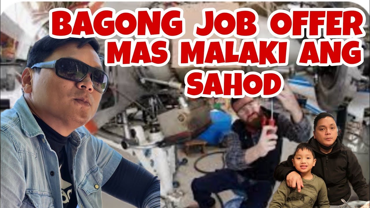 AIRCRAFT MECHANIC NA TRABAHO ANG INO-OFFER TATANGGAPIN KO BA? | BOSS ROBERT ADVENTURES