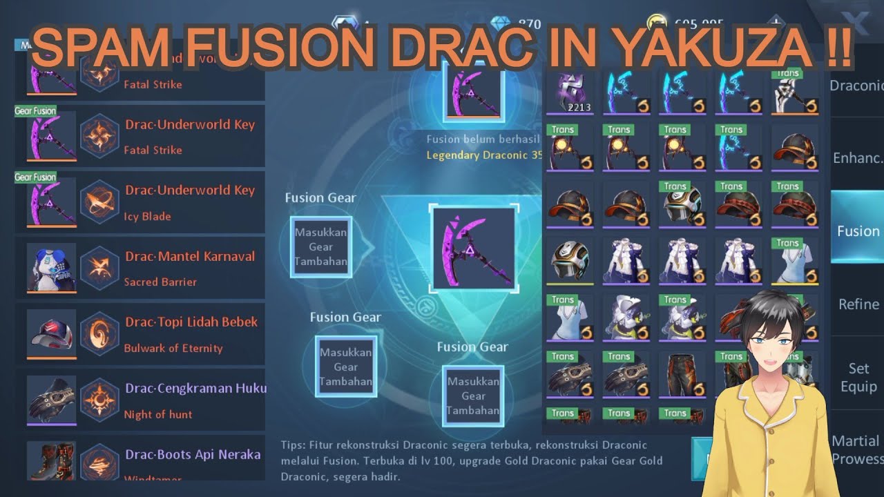 Dragon raja SEA - Fusion Spam Drac Di Sepanjang Yakuza I Iklannya Gak Ada Obat !!