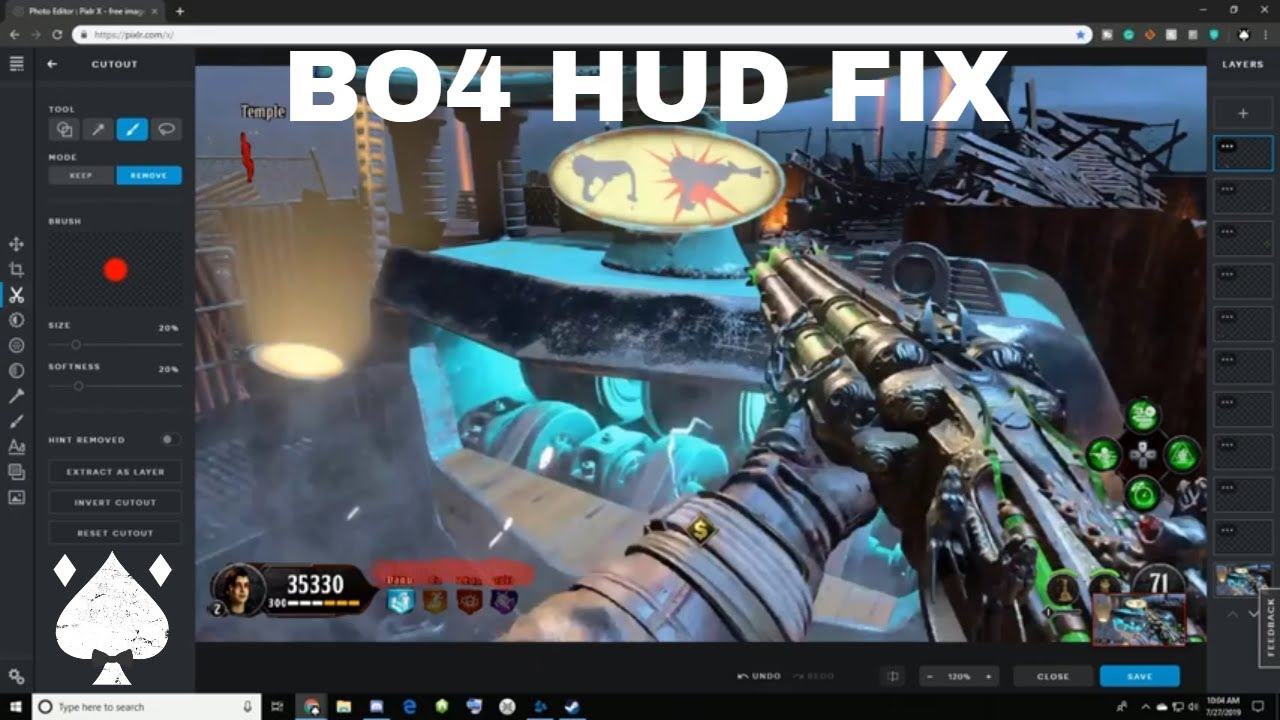 Simple Solution For Treyarch To Fix Zombies HUD In BO4