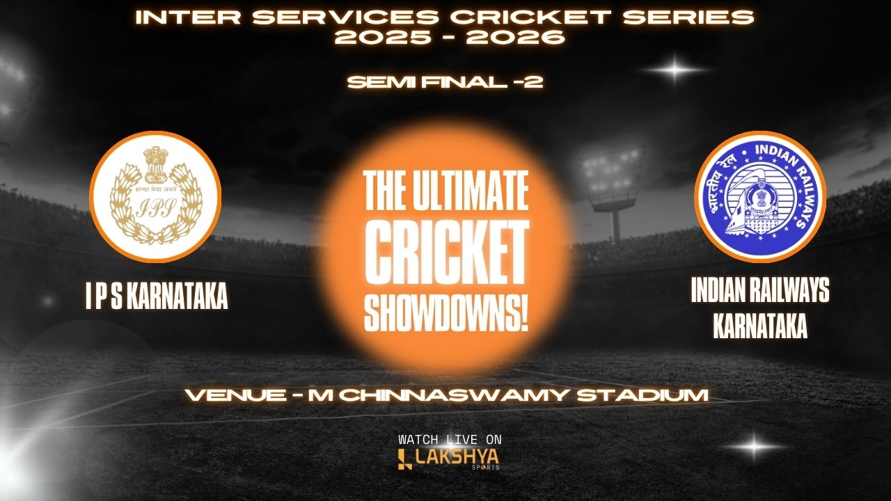 LIVE | Inter Services Cricket Series 2025-2026 | M.Chinnaswamy Stadium | SEMI FINAL - 2