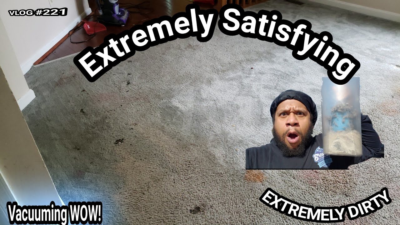 Holy Moly! Extremely Dirty but very satisfying vacuum and Cleaning |Carpet cleaning vlog Episode 221