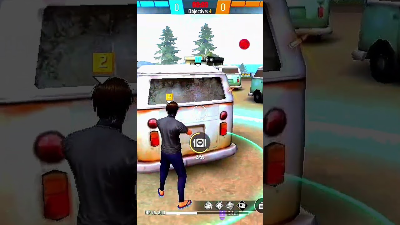 #free fire #IWIPE SQUAD #1vs4 with#M500