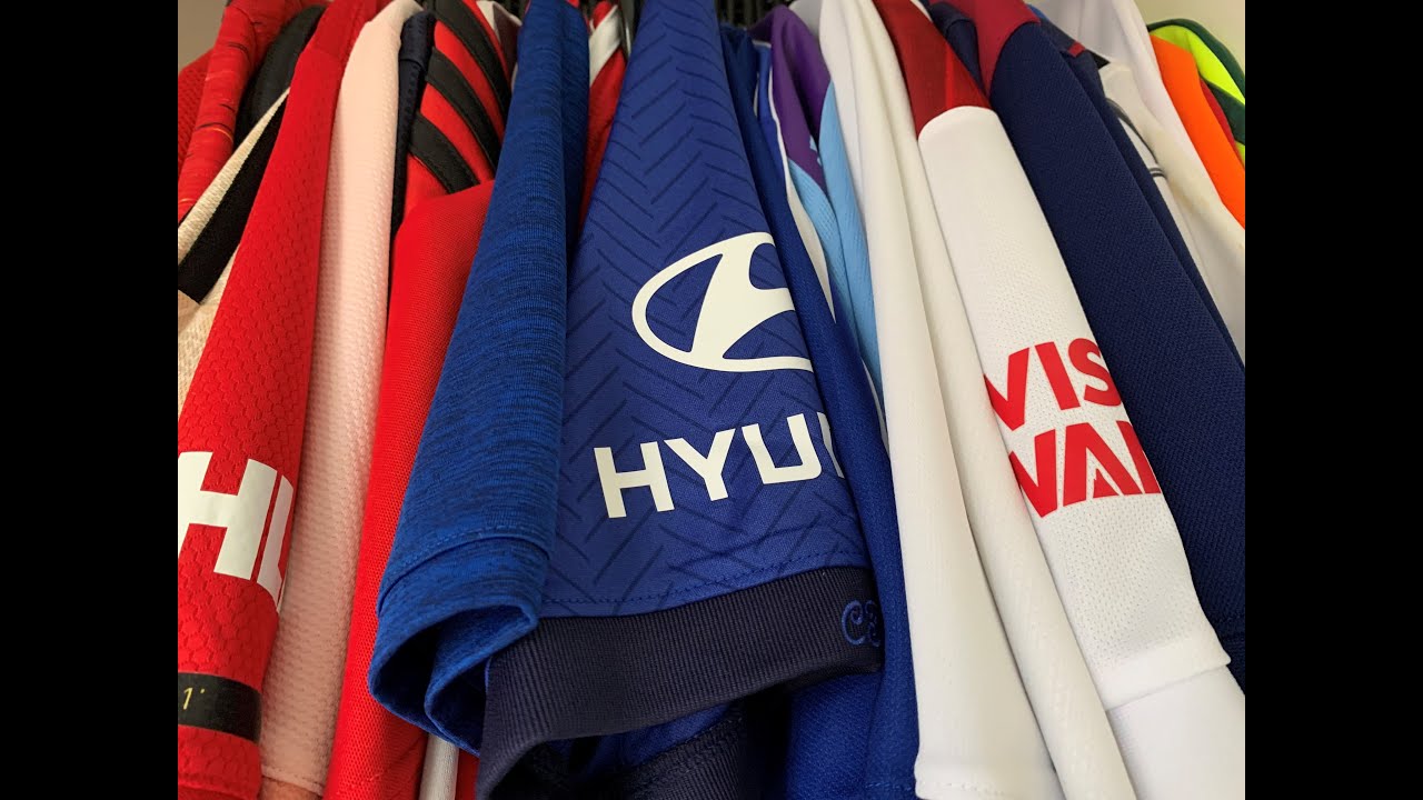 MINHA COLEÇÃO DE CAMISAS!