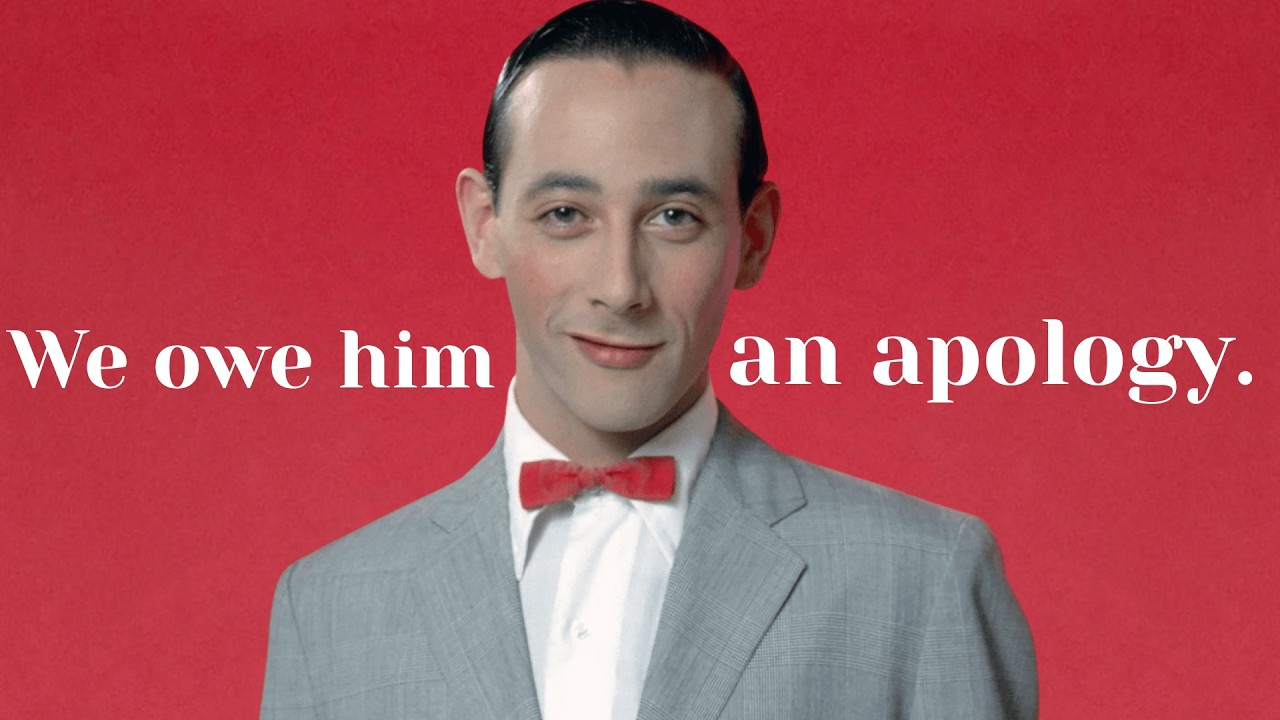 It's time we talk about Pee-Wee Herman.