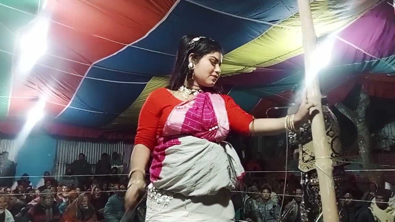 #আলোমতি প্রেম কুমার যাত্রা পালায়  অসাধারণ জুটি দুইজনের  নায়ক হাসু এবং নায়িকা  আখি # 