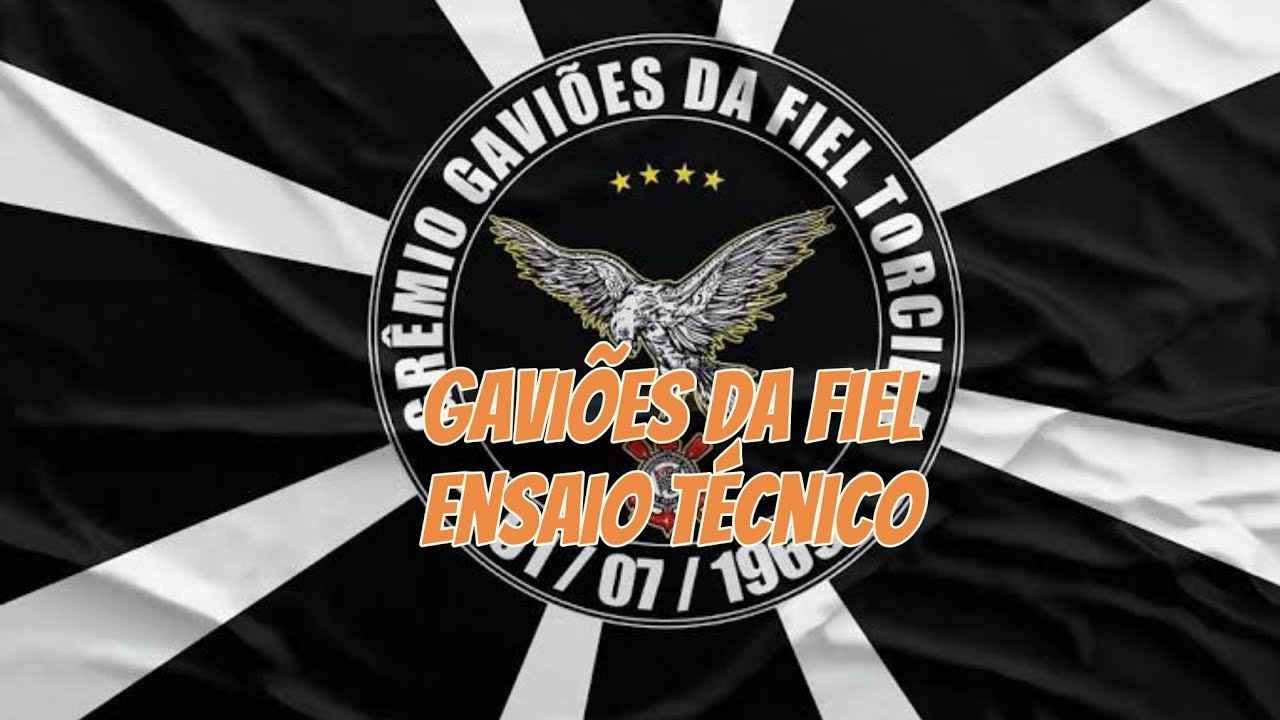 Gaviões da fiel ensaio técnico 🫴⬛⬜