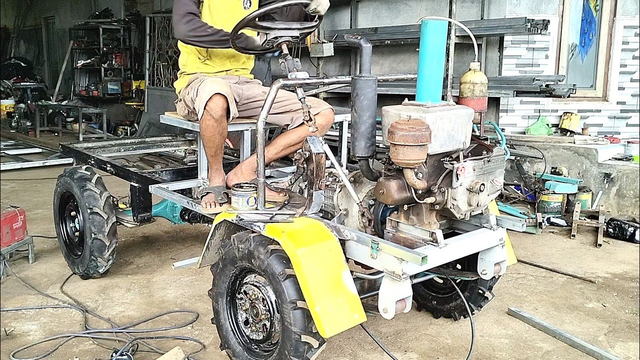 A TEENAGER BUILT A DIESEL ENGINE CAR FROM SCRATCH SO HERE'S HOW