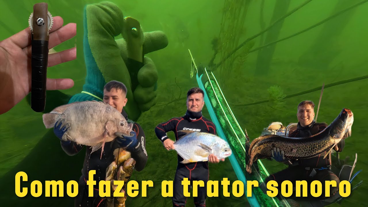 como fazer fish caller chamador de peixe na pesca Sub 
