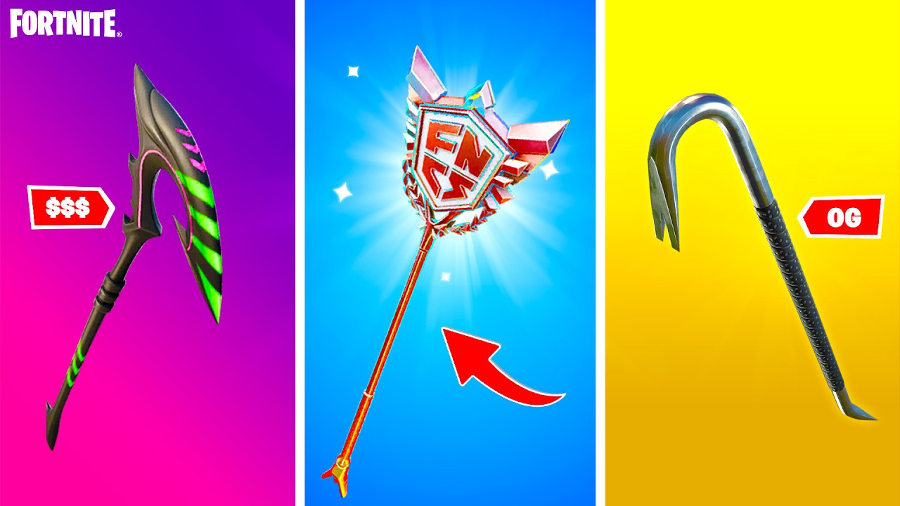 Fortnite's RAREST Pickaxes!