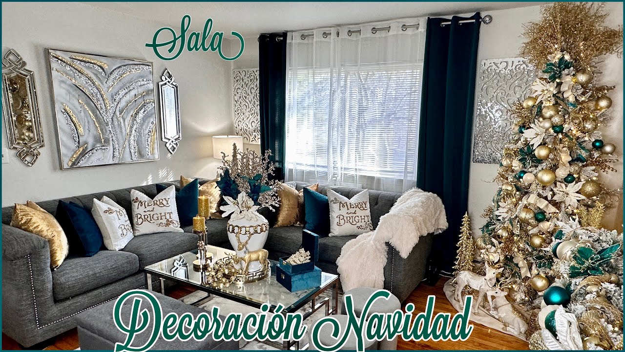 DECORACION NAVIDAD 2022/ DECORACI&Oacute;N PARA LA SALA🎄/ CHRISTMAS DECOR /DOSSIER