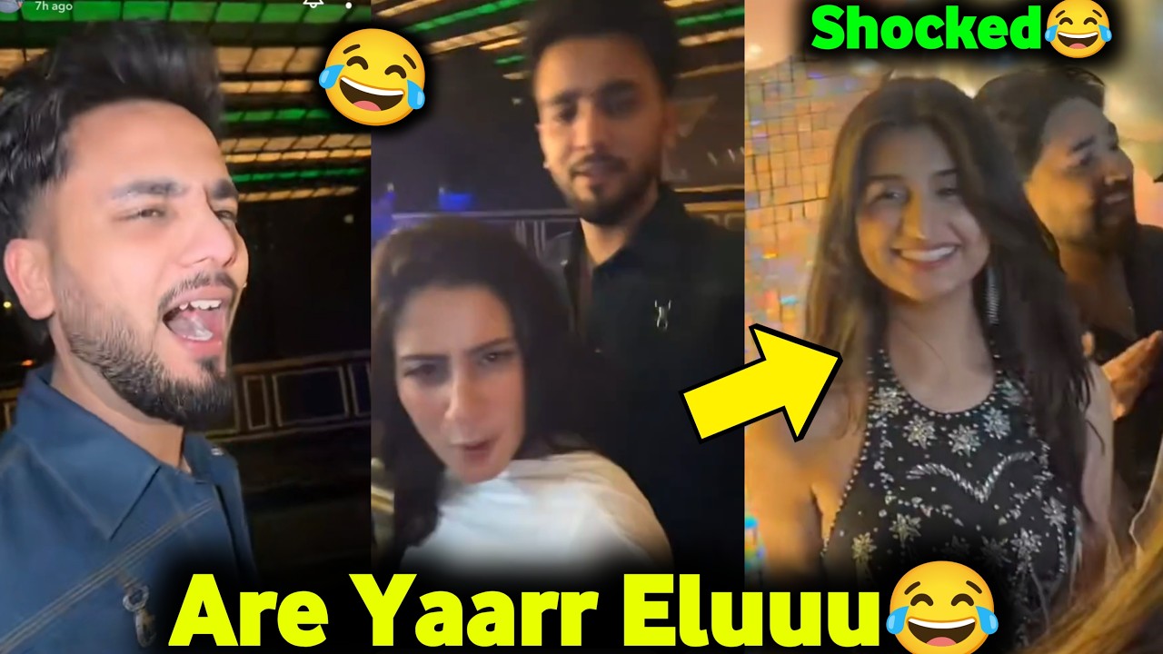  : Payal Gaming Shocked After Elvish Yadav & Isha Malviya Funny Dance | Elvish Dance Dance.! 