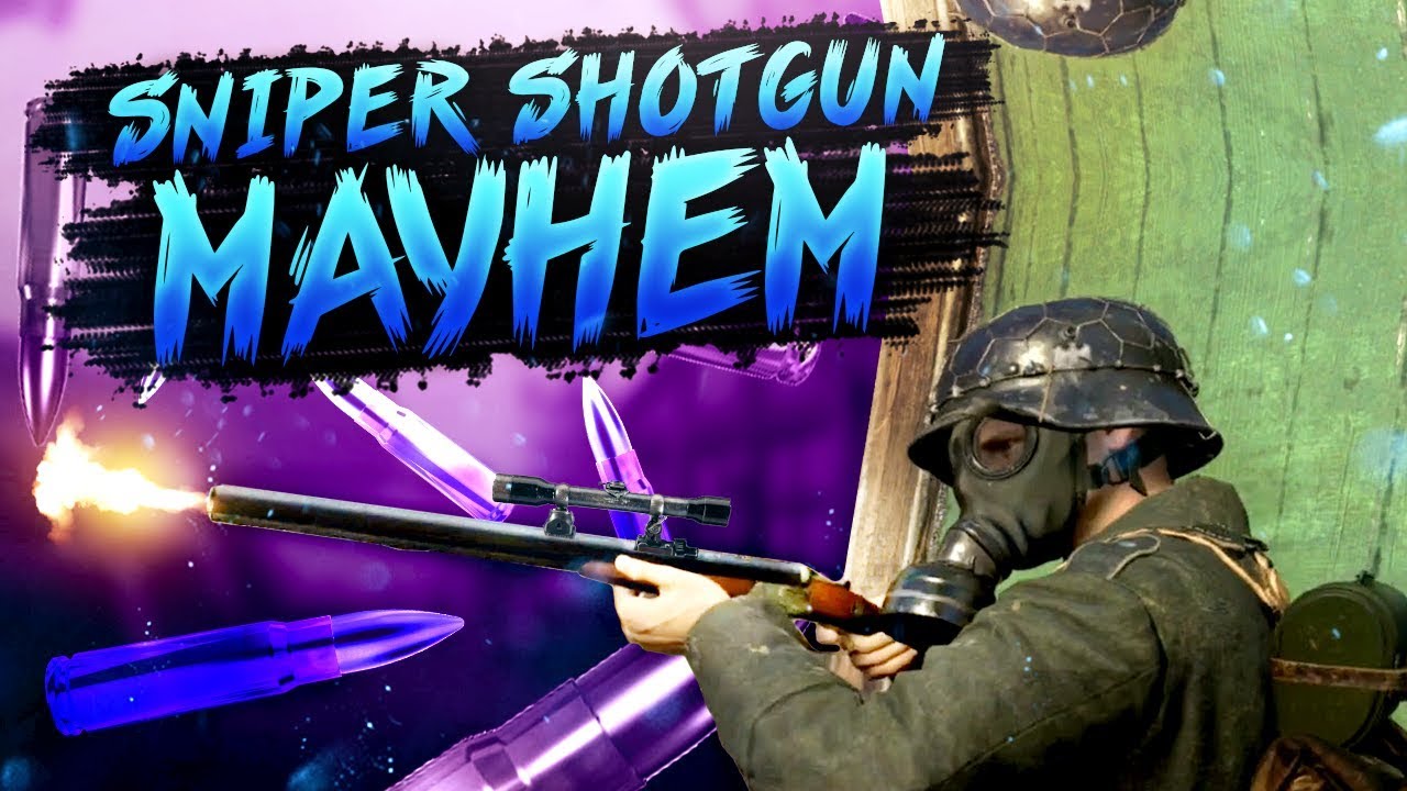 WW2 SnD - This Sniper Shotgun is Awesome!