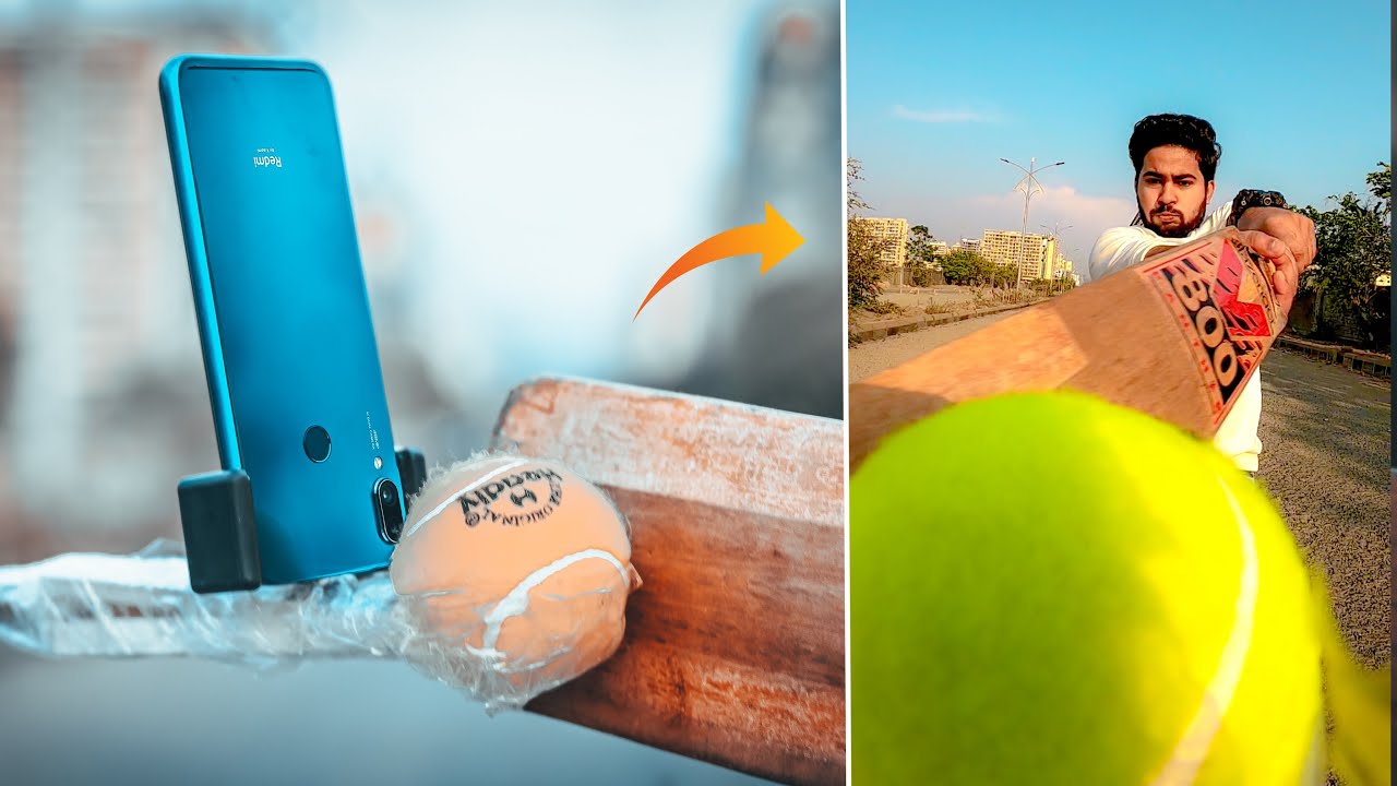 Crazy Mobile Videography Ideas With Cricket Ball 🔥 #shorts