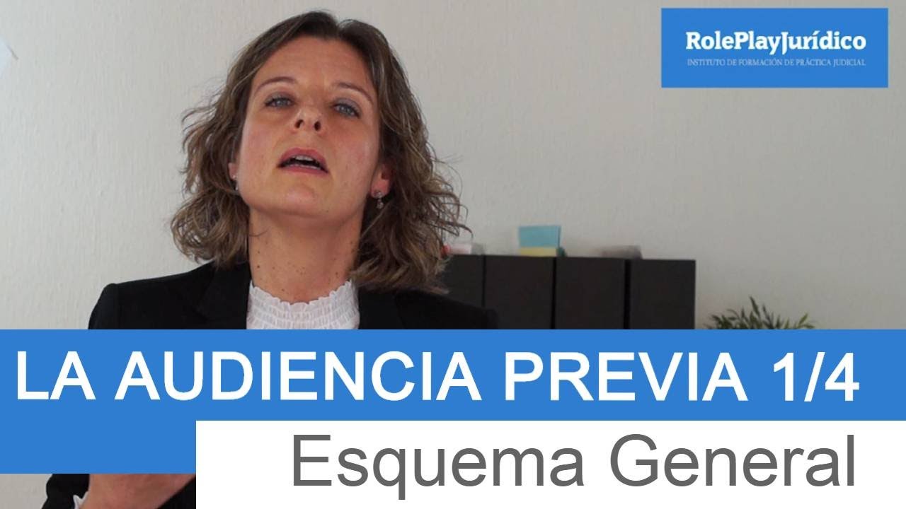 AUDIENCIA PREVIA 1. Esquema General 1/4