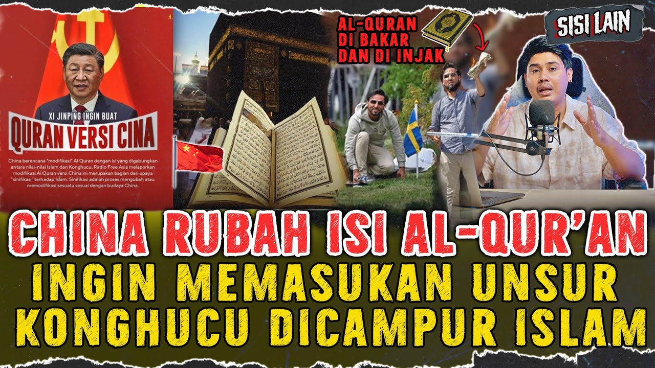 TIONGKOK CHINA AKAN RUBAH AL-QUR’AN