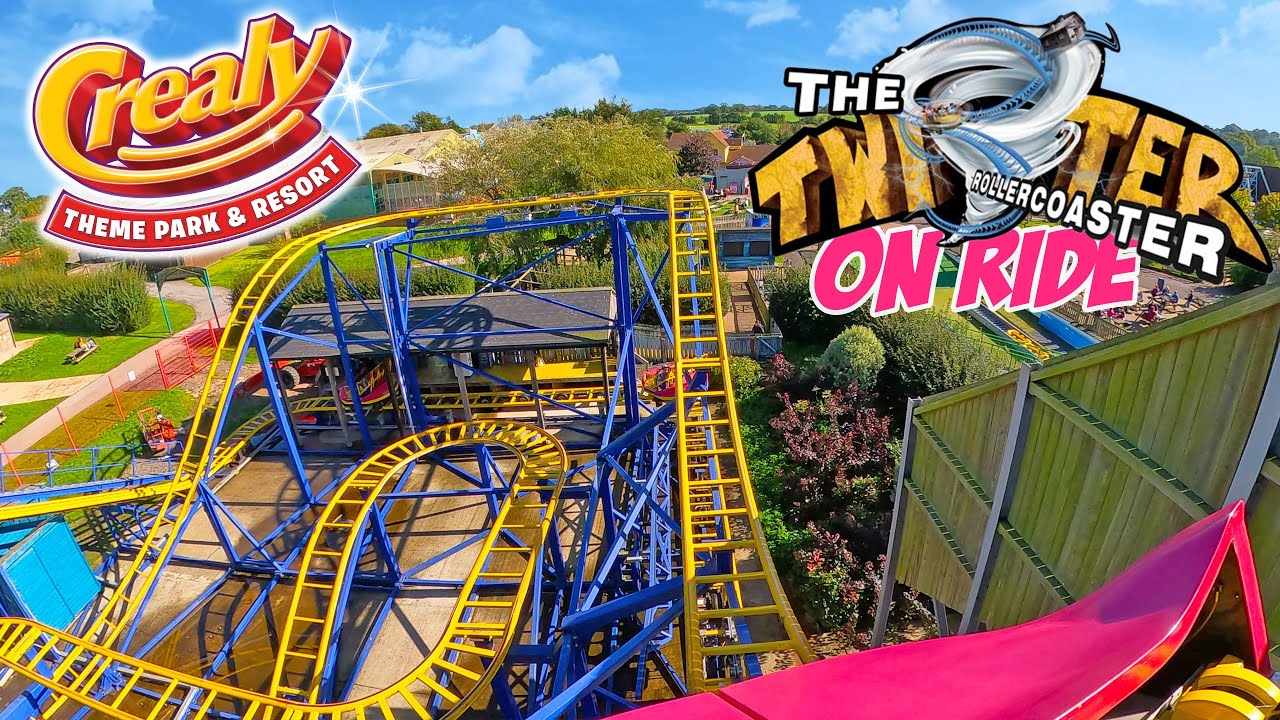 Twister Coaster | Ride the Storm at Crealy Theme Park (March 2025)