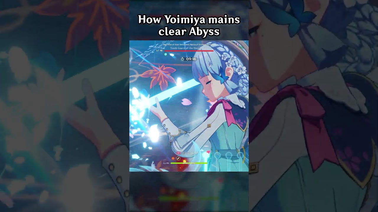 How Yoimiya Mains Clear Abyss
