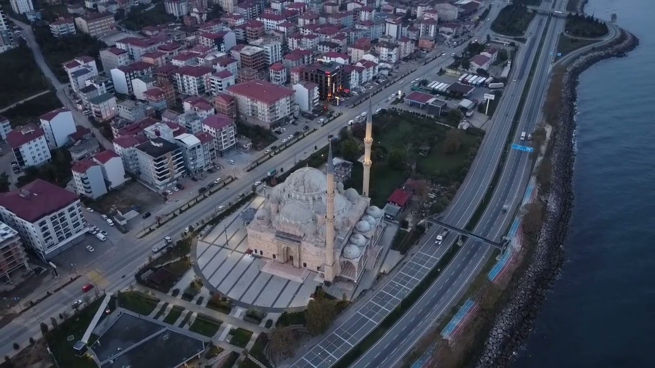 GİRESUN BULANCAK SARAYBURNU CAMİİ DRONE ÇEKİMİ 
