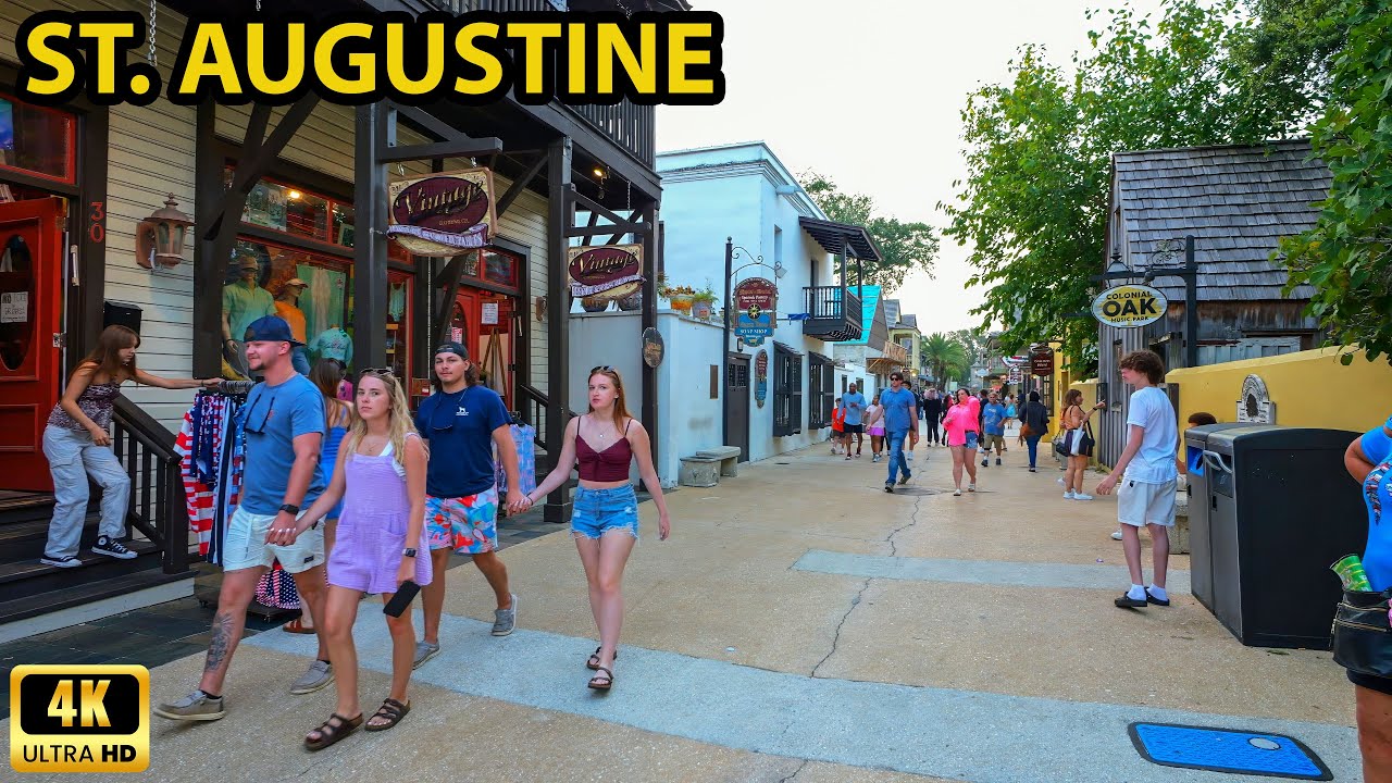 Discover the Magic of America's Oldest City: St. Augustine Walking Tour