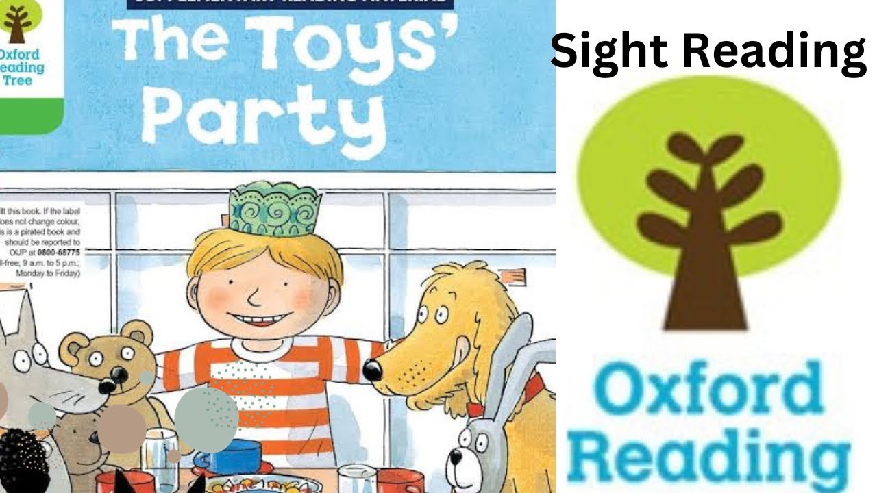 The Toy Party story sight reading |Oxford Reading Tree | ORT | preschool  | kindergarten | nursery