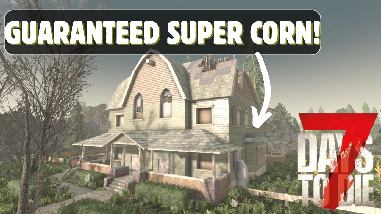 Great Early Game Loot Locations On Navezgane In 7 Days To Die: Find Magazines, Super Corn, And More!
