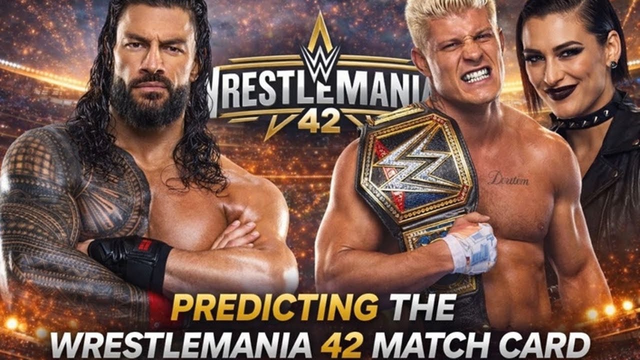 REAL ONES IWC WRESTLEMANIA 42 PREDICTIONS GUESSING THE FUTURE !!