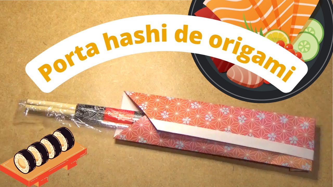 Como se faz um porta hashi em origami