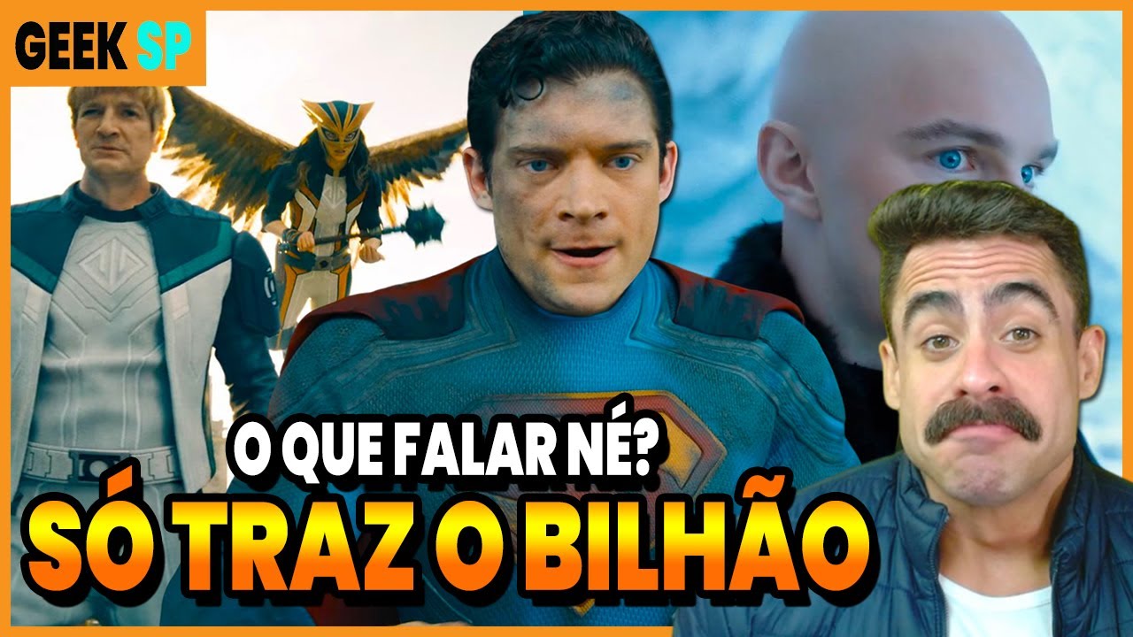É GALERA.. NÃO VI E JÁ AMEI  | REACT AO ÚLTIMO TRAILER DO SUPERMAN