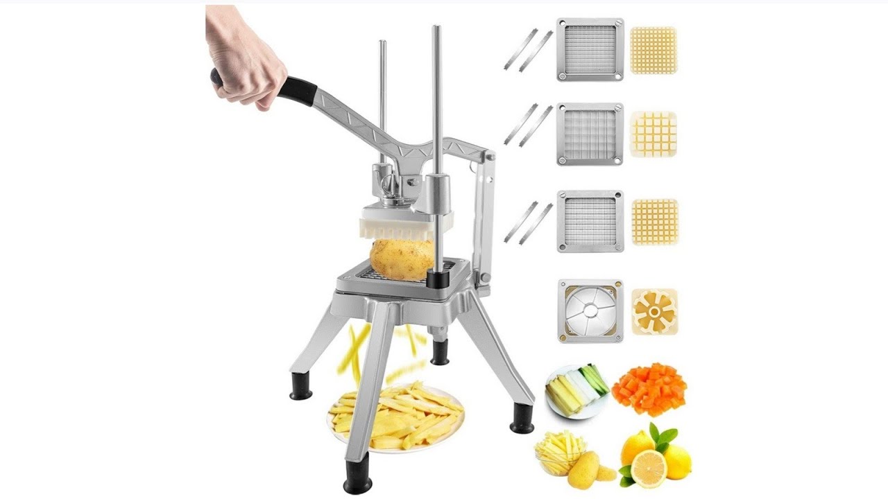 Vevor Stainless Steel Commercial Vegetable Chopper -French Fry Cutter - Apple Corer - It's EXCELLENT