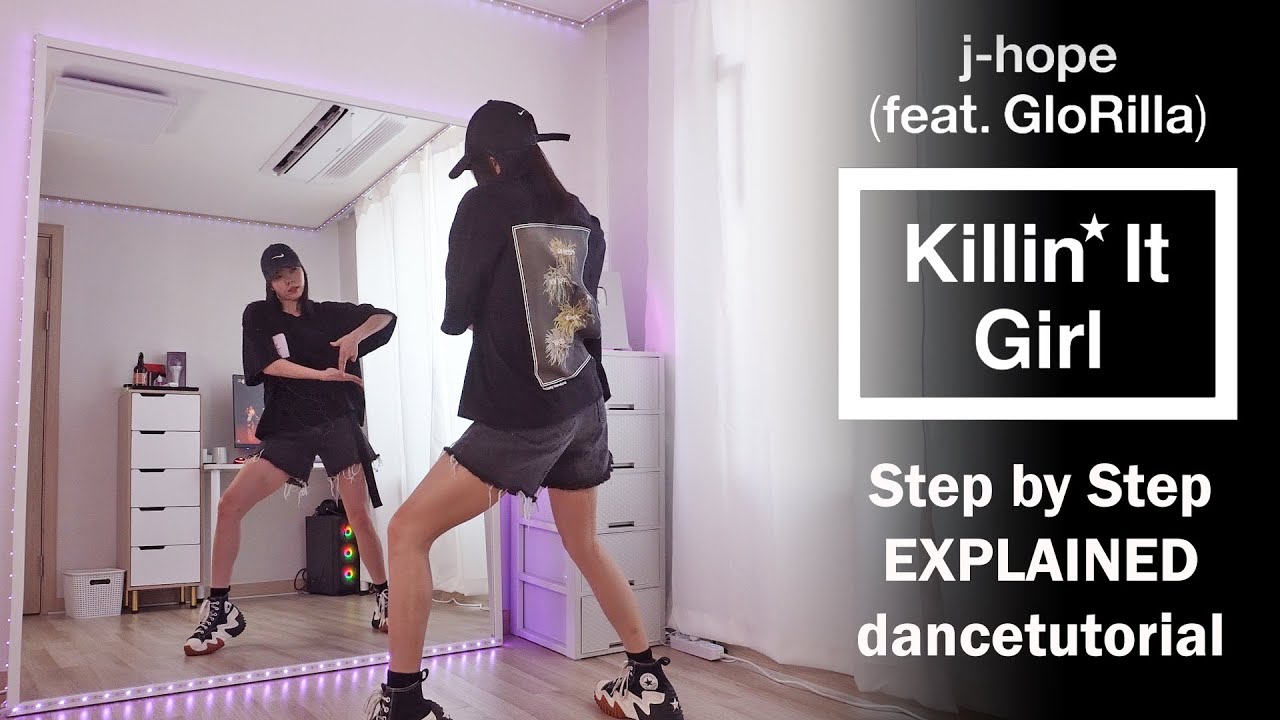 j-hope ‘Killin' It Girl (feat. GloRilla)’ #dancetutorial Step by Step EXPLAINED