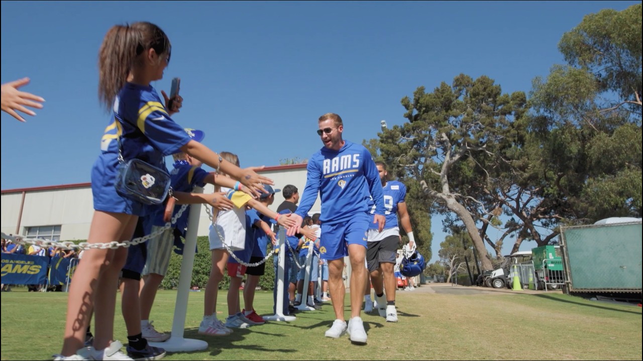 The Most Cinematic Shots From Rams Training Camp