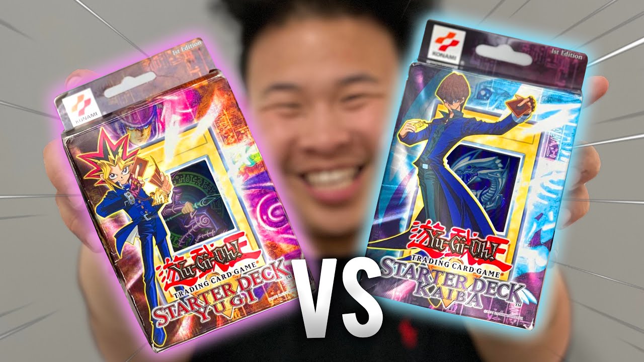 YU-GI-OH! ORIGINAL 2002 Starter Deck YUGI vs KAIBA DUEL!