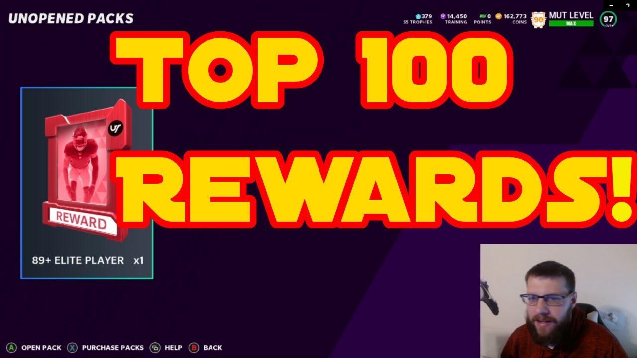 Top 100 Weekend League Rewards!