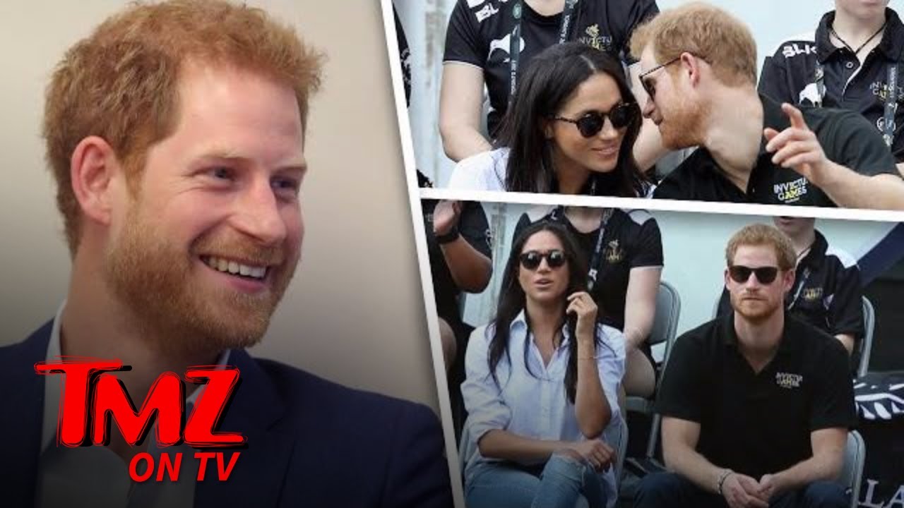 Prince Harry Gets Handsy With Meghan Markle | TMZ TV