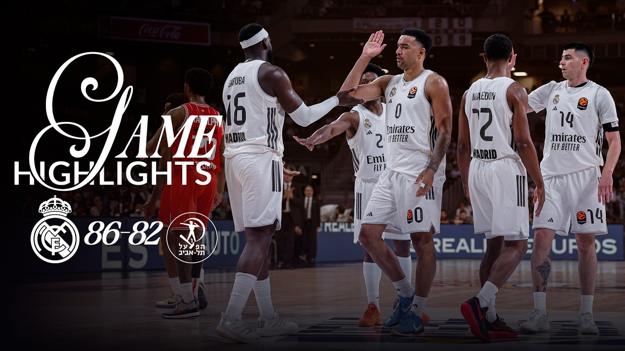 Real Madrid 86 - 82 Hapoel Tel Aviv | Partido 1 Playoff EuroLeague