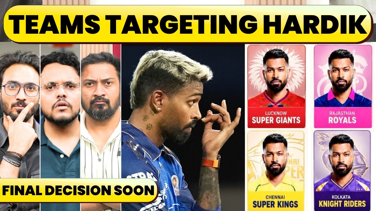 🔴NEW DESTINATION FOR HARDIK PANDYA. LSG FACTOR, CSK & KKR&rsquo;s CLAUSE. SWAP WITH RR