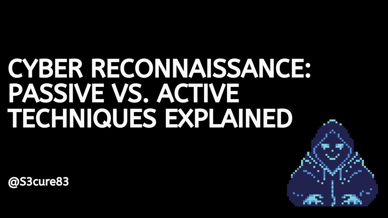 Passive vs Active Reconnaissance | Cybersecurity Explained
