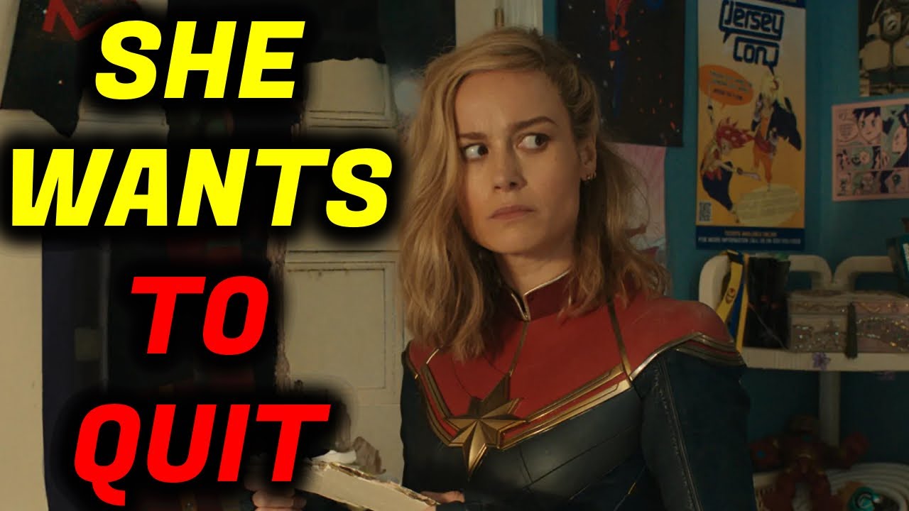 Brie Larson Wants To QUIT Being Captain Marvel In The MCU! Backlash Too Much!