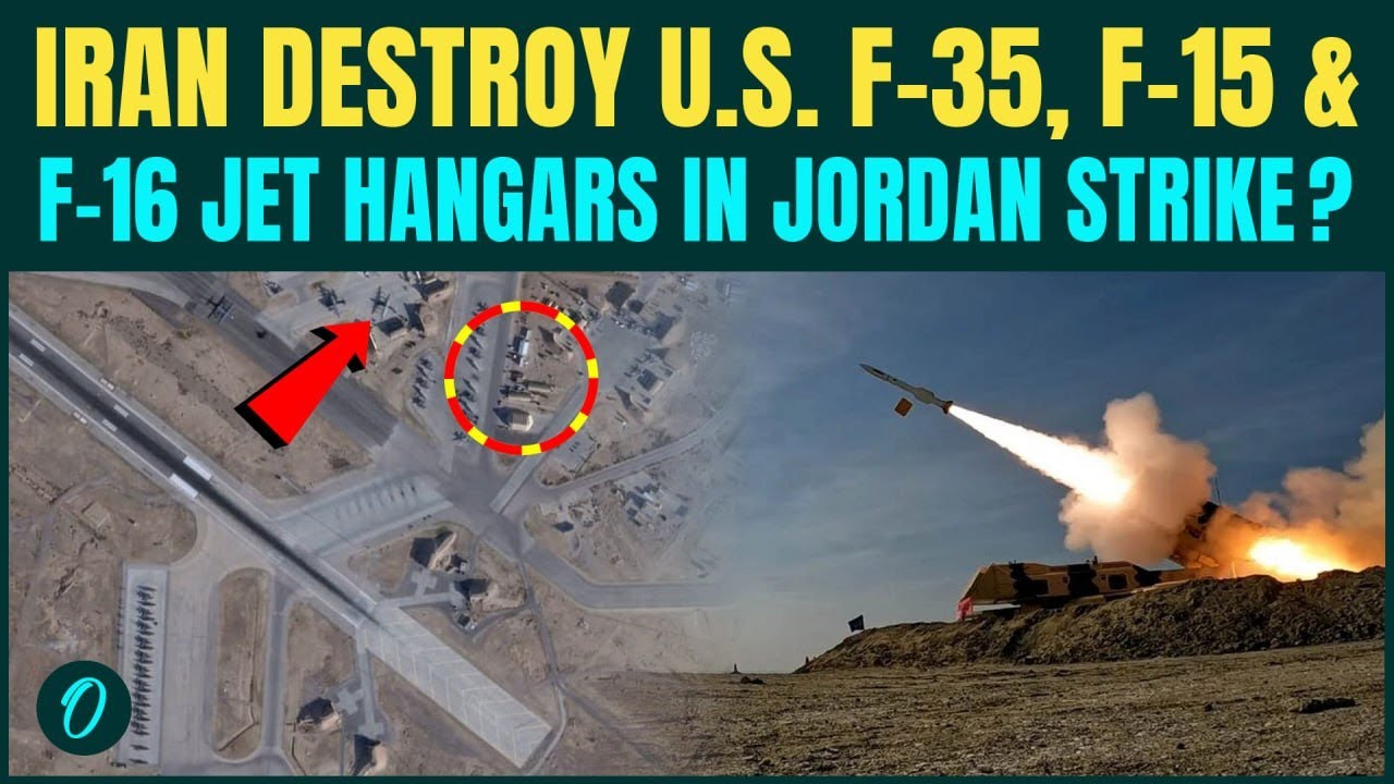 Iran BOMBS U.S. Jet Hangars In Jordan? U.S. F-35, F-15 & F-16 Aircraft Targeted In Revenge Strike