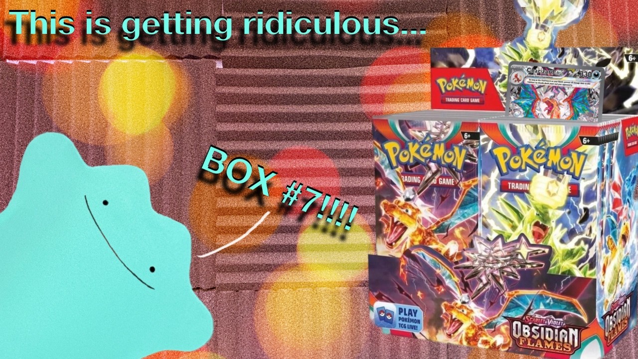 Opening Box #7 of Obsidian Flames!!!!