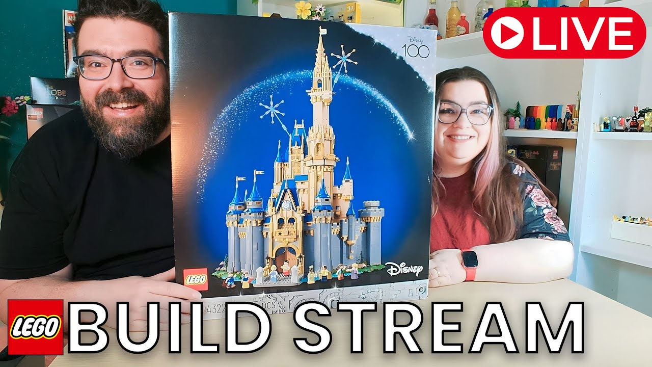 Building LEGO Disney Castle (43222)