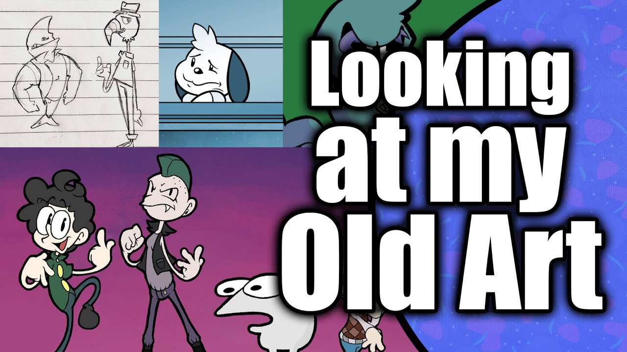 Looking through my old Art (FULL STREAM)