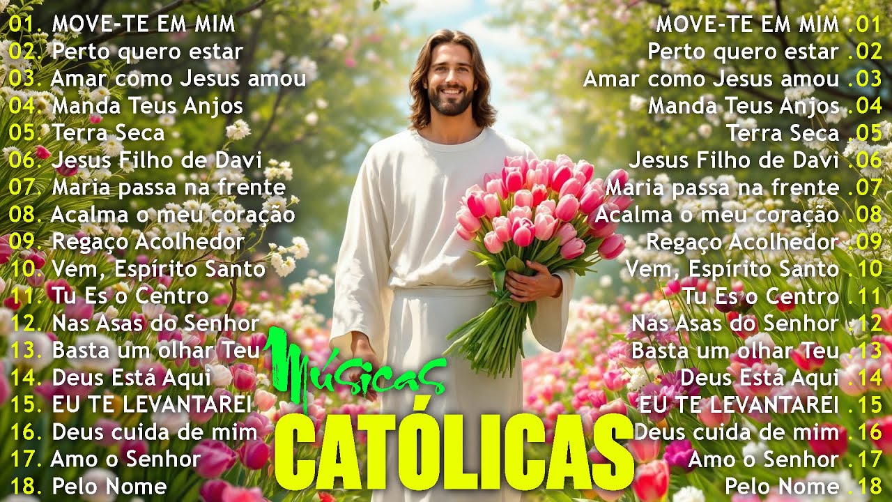 2026 ENTREGA TUA VIDA A DEUS 🙏 LOUVOR CATÓLICO COM LETRA – MÚSICAS DE FÉ E ESPERANÇA