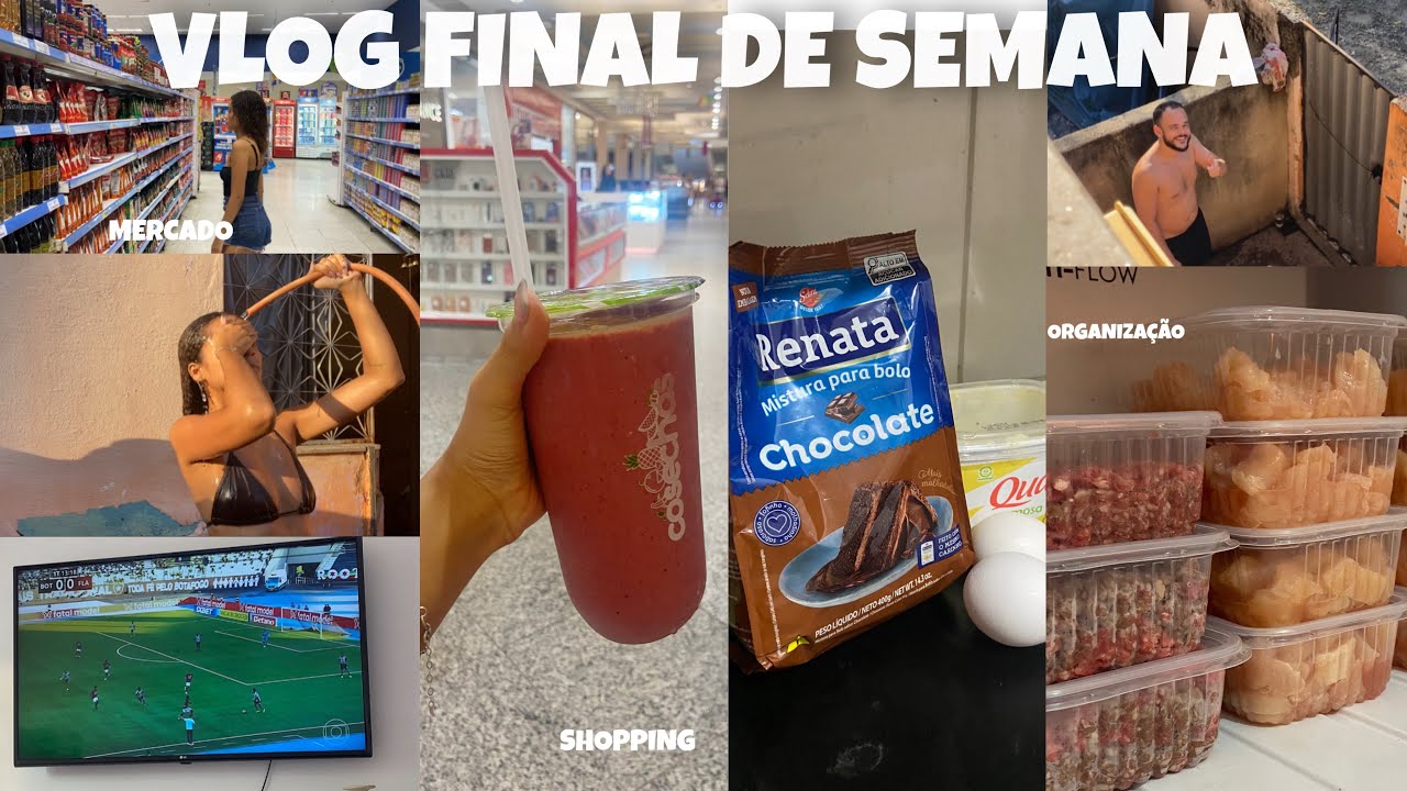 VLOG: um final de semana comigo | mercado, organização, cinema e domingo em casa 🍃☀️