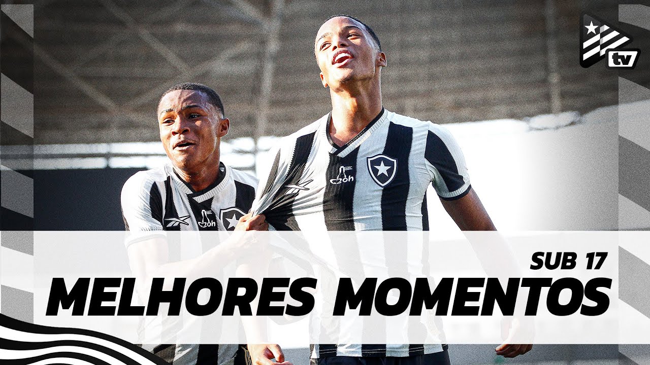 Melhores Momentos | Botafogo 2 x 1 América-MG | Brasileiro Sub-17